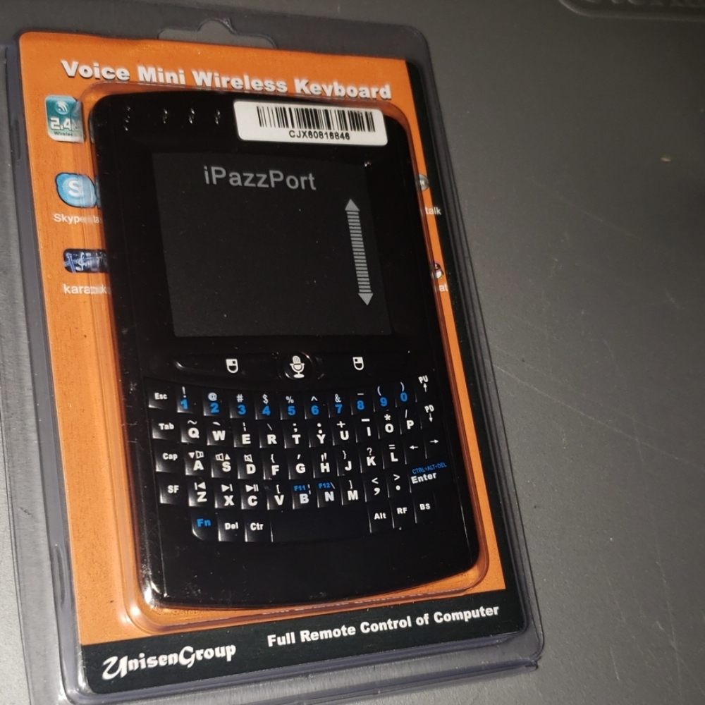Ipazzport voice mini  wireless keyboard